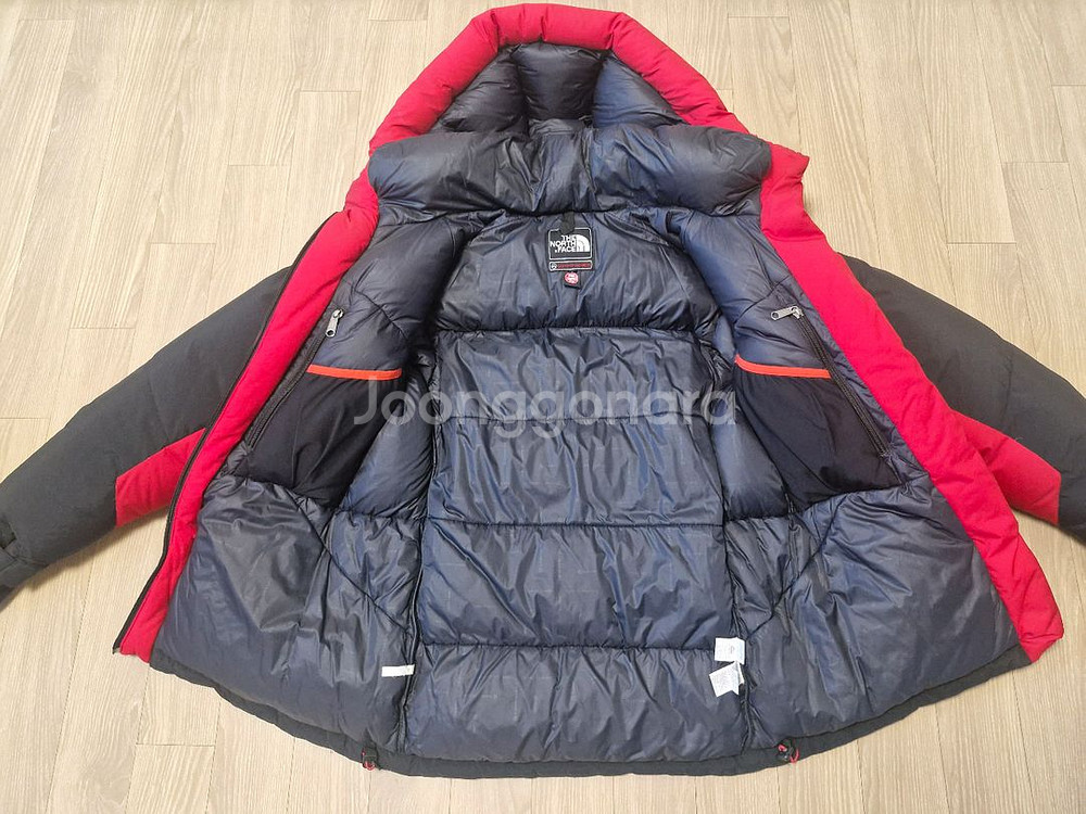 노스페이스 대장급패딩 히말라야2 검빨 90사이즈--5