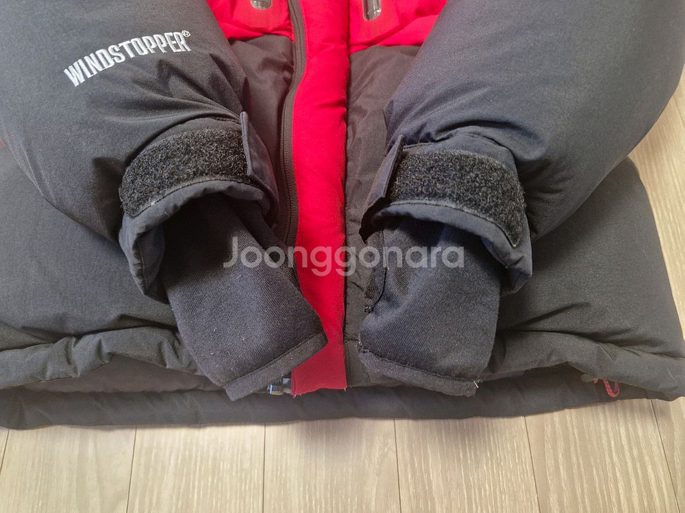 노스페이스 대장급패딩 히말라야2 검빨 90사이즈--4