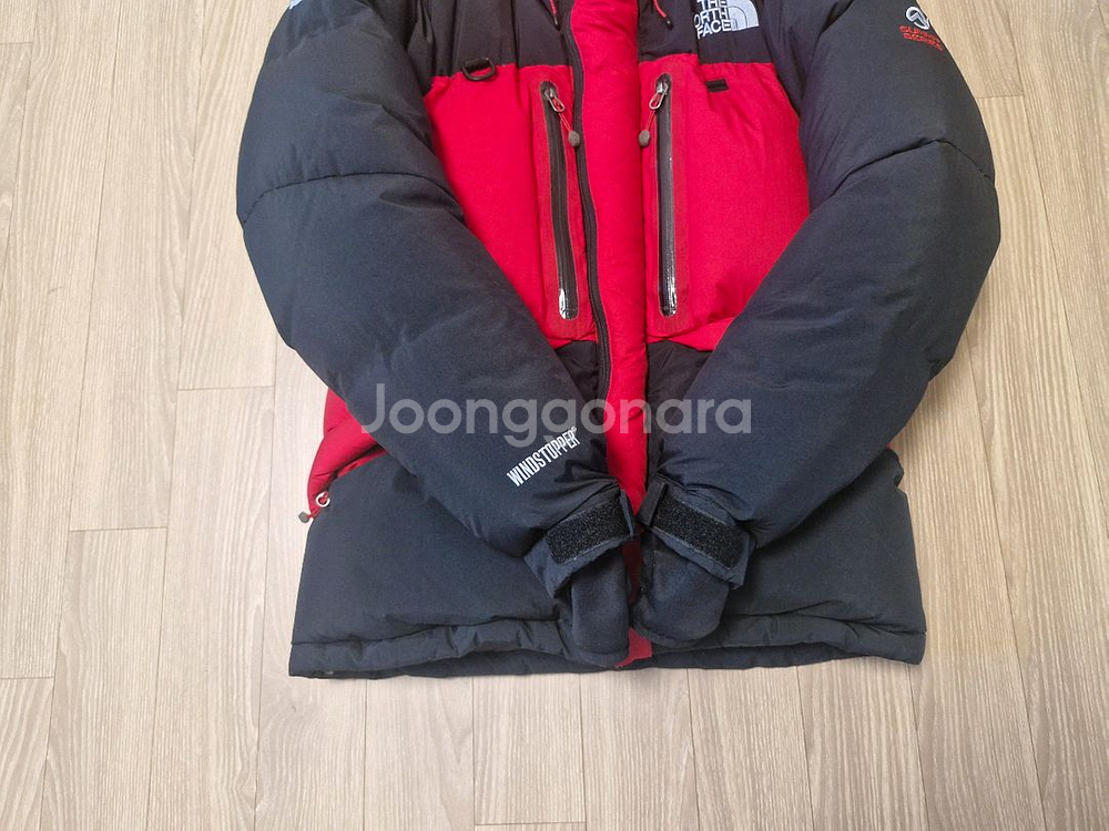 노스페이스 대장급패딩 히말라야2 검빨 90사이즈--2