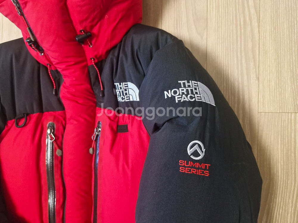 노스페이스 대장급패딩 히말라야2 검빨 90사이즈--3