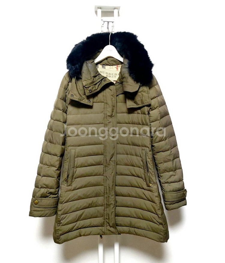 버버리 여성구스다운M95/거위털롱패딩--0