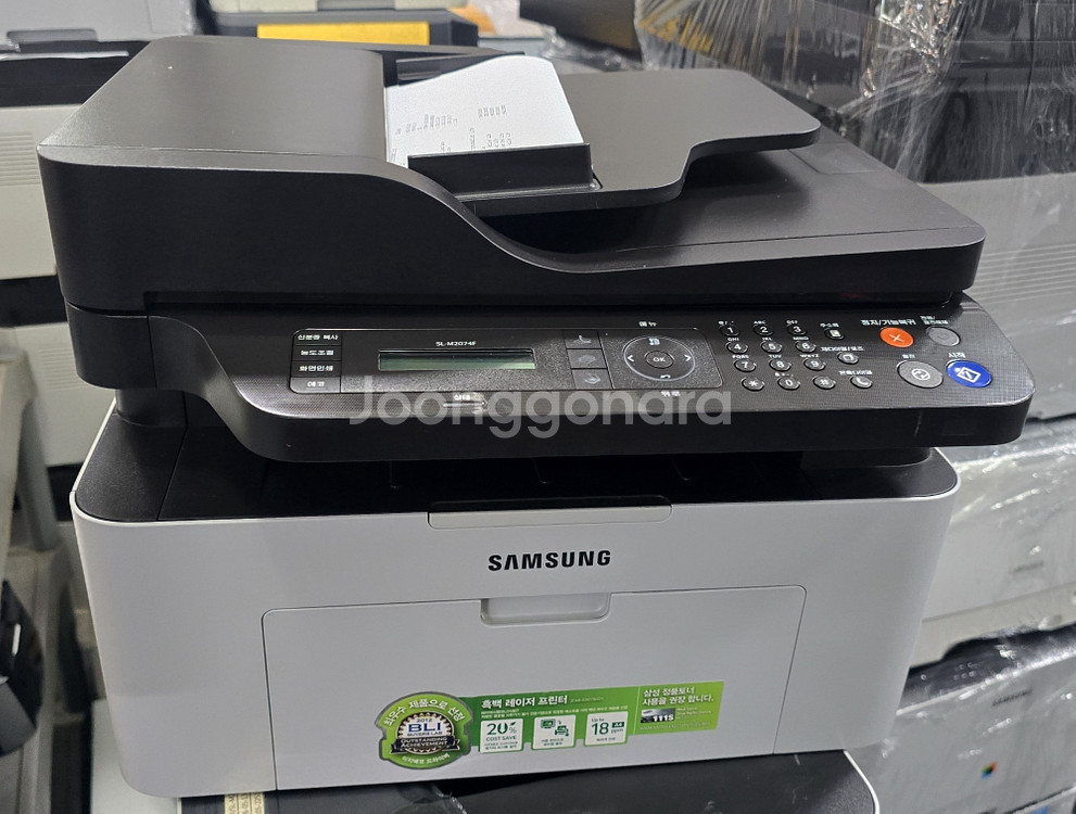 복합기 삼성흑백레이저 복합기 SL-M2074F--0