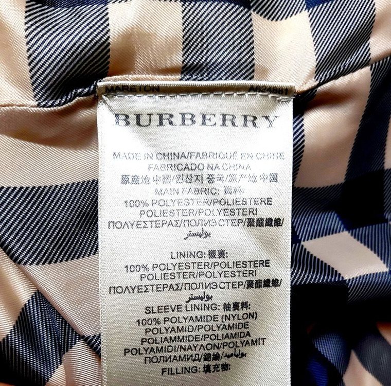 버버리 여성구스다운M95/거위털롱패딩--3