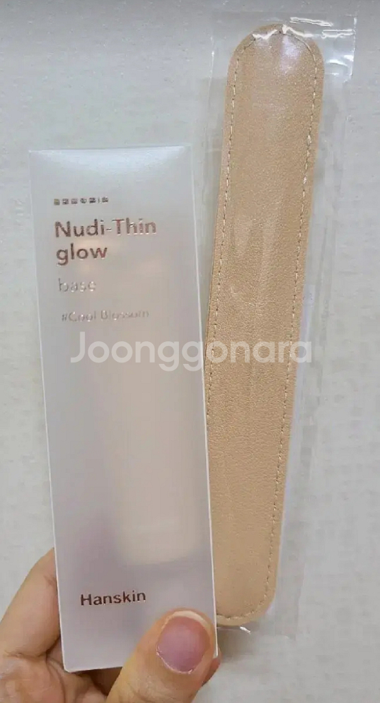 한스킨 누디씬 글로우 베이스 30ml 스파출라(택포가)--1
