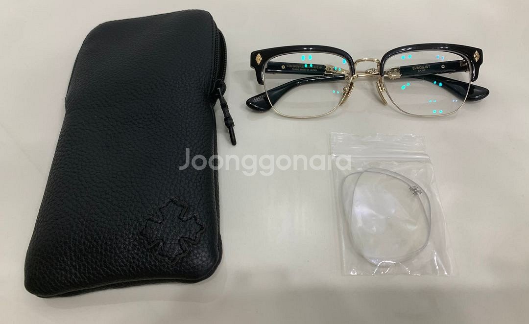 크롬하츠 에바질리스트 블랙&골드 [BK/GP] 안경--1