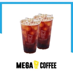 메가커피 더블 아이스 아메리카노 세트