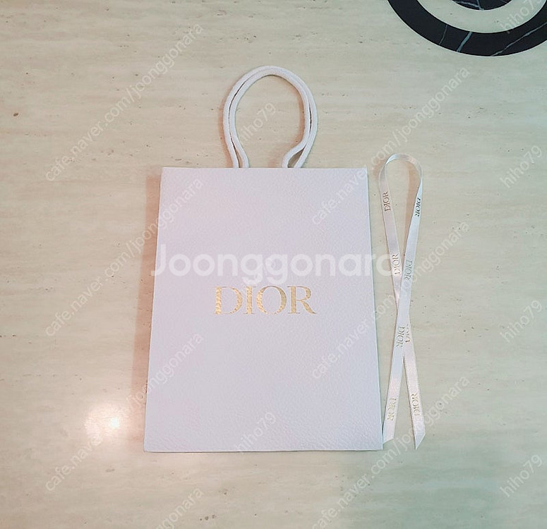[새상품/정품]디올 쇼핑백+리본 SET,디올 가방,디올--0