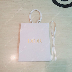 [새상품/정품]디올 쇼핑백+리본 SET,디올 가방,디올