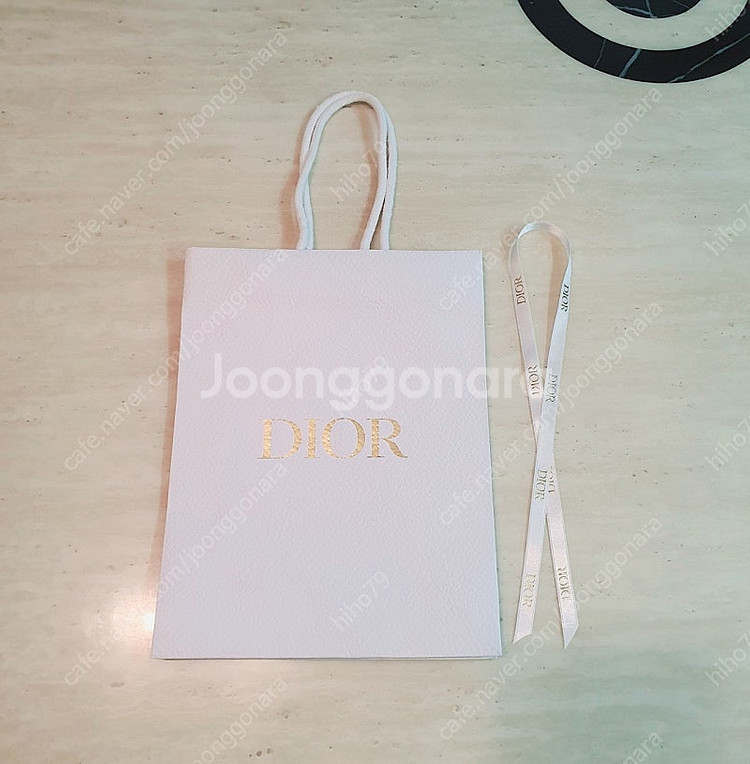 [새상품/정품]디올 쇼핑백+리본 SET,디올 가방,디올--1
