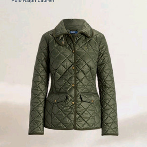 폴로 여성 퀼팅 자켓 S 새상품