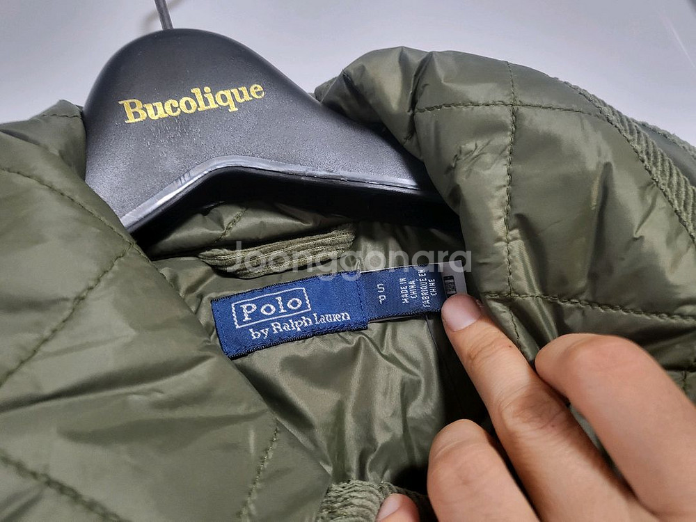 폴로 여성 퀼팅 자켓 S 새상품--3