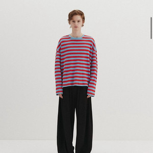 DNSR 디앤에스알 스트라이프 와플 니트 티 M사이즈