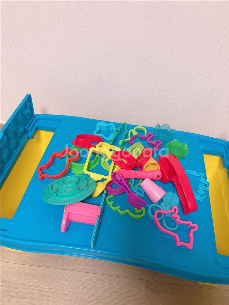 플레이도우 유아용 놀이 테이블--0