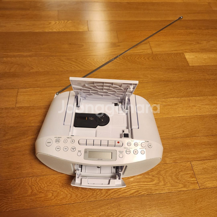 소니 SONY CFD-S50 카세트 CD플레이어--2