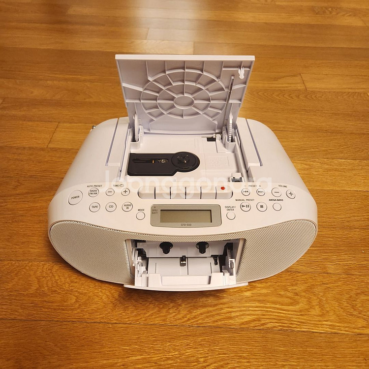 소니 SONY CFD-S50 카세트 CD플레이어--3