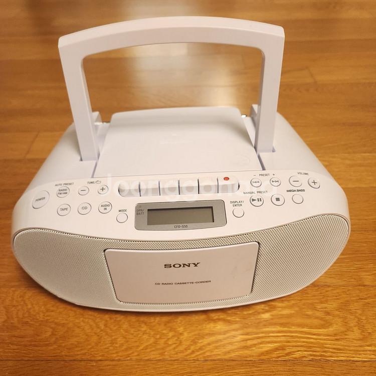 소니 SONY CFD-S50 카세트 CD플레이어--5