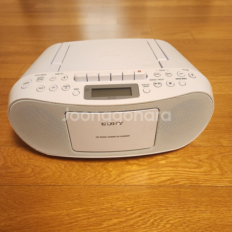 소니 SONY CFD-S50 카세트 CD플레이어--6