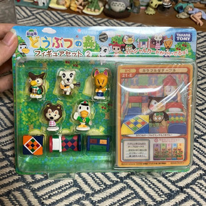 고전 동물의 숲 고옥이 여욱 부엉 카드 피규어