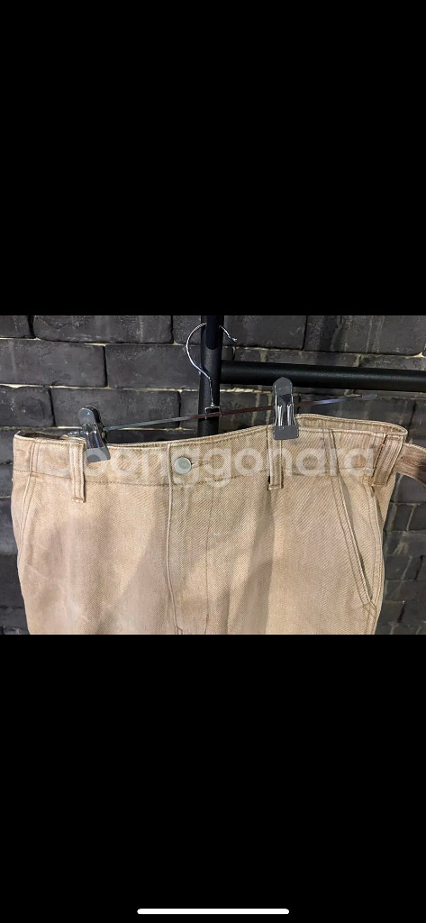 [중고] 남자 베이지 카고바지 (32)--2