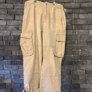 [중고] 남자 베이지 카고바지 (32)