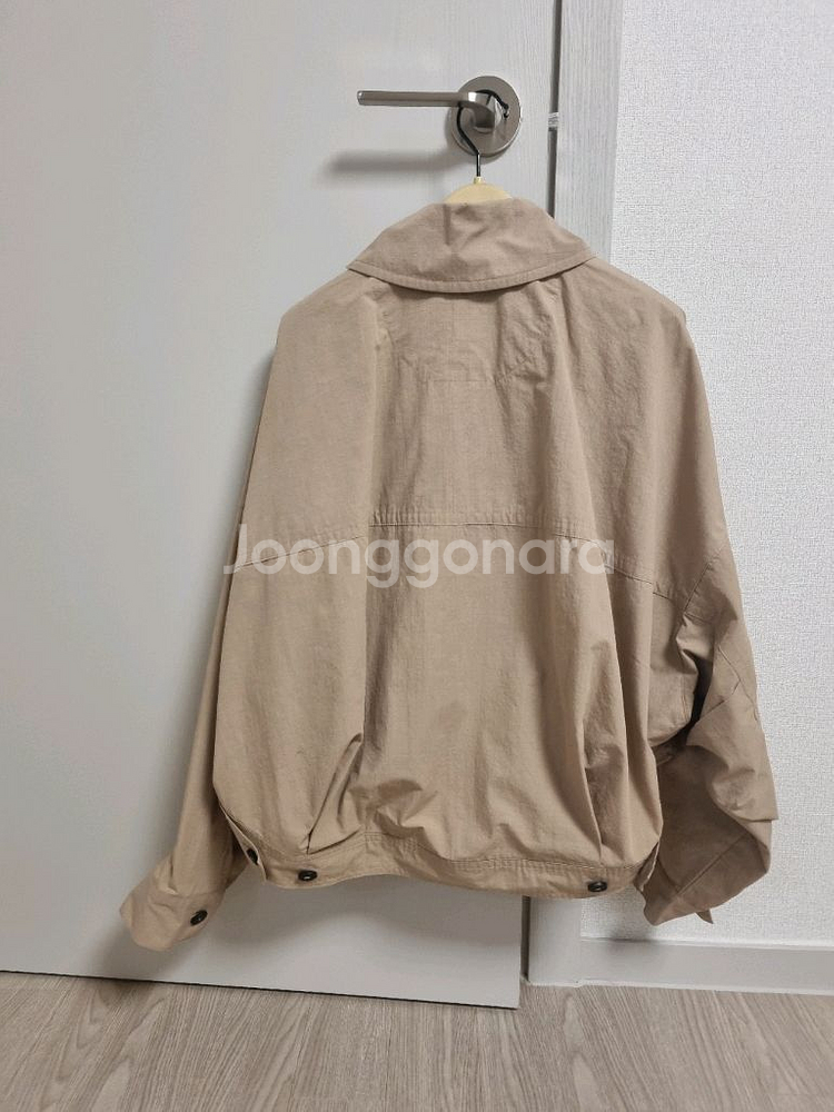 시스템 베이지 면점퍼--7