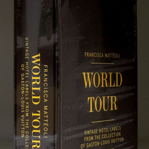 단종 / 루이비통 월드투어 빈티지 호텔라벨 컬렉션북