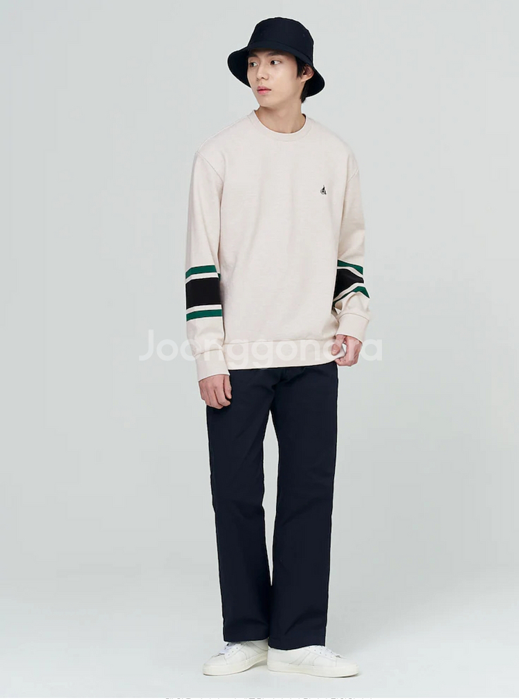 [새상품] 빈폴 솔리드 치노 팬츠 스트레이트핏 네이비 32 사이즈 팝니다.--0