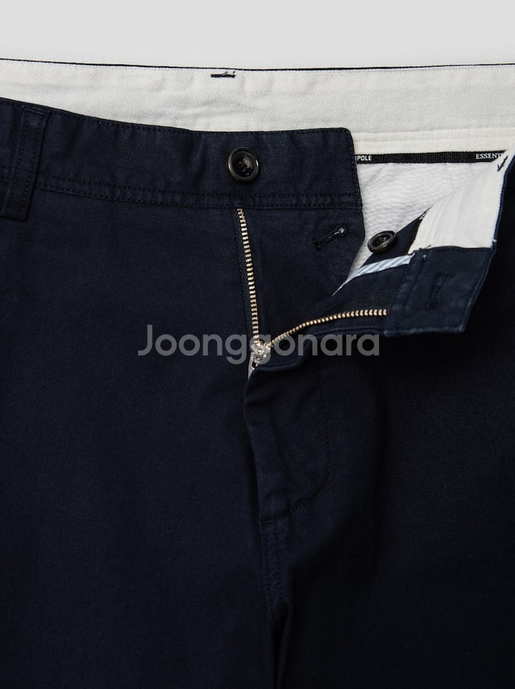 [새상품] 빈폴 솔리드 치노 팬츠 스트레이트핏 네이비 32 사이즈 팝니다.--6