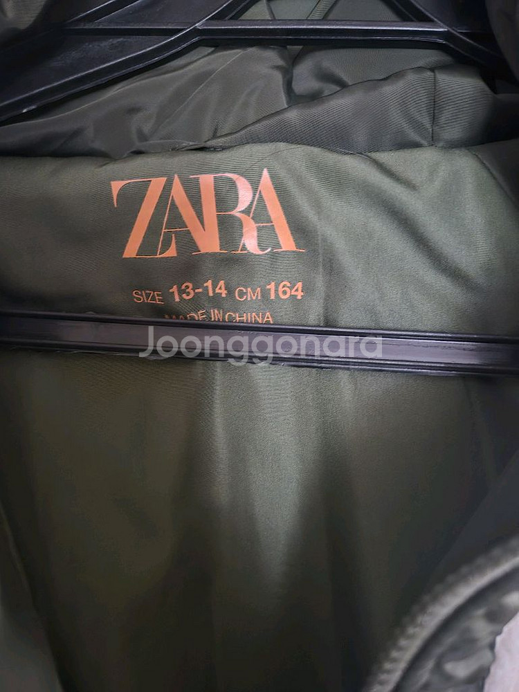 자라 size13-14 덤블자켓--3