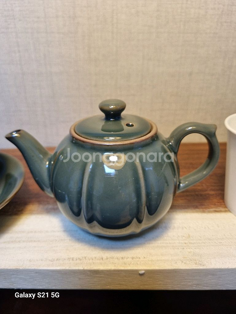 최고급 중국 진청자 6인 다기세트 (다도용)--3