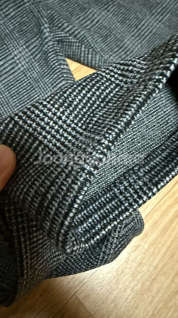 새상품 130 맨투맨 +바지 상하복 세트 묶음~체크바지--2