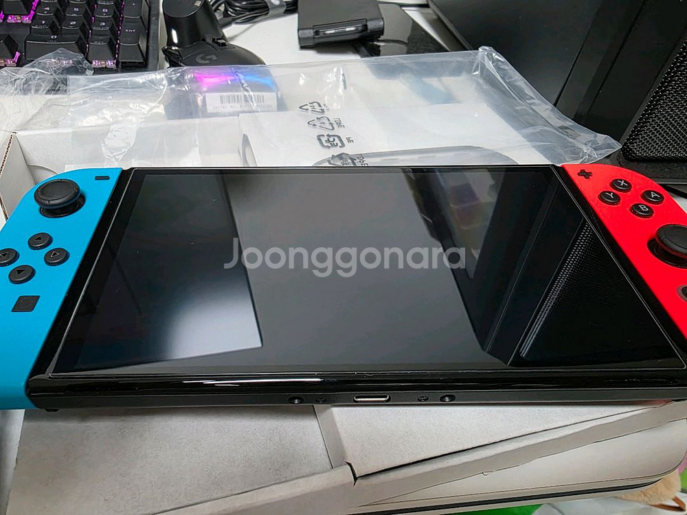 닌텐도스위치 OLED 풀박스 A급--0