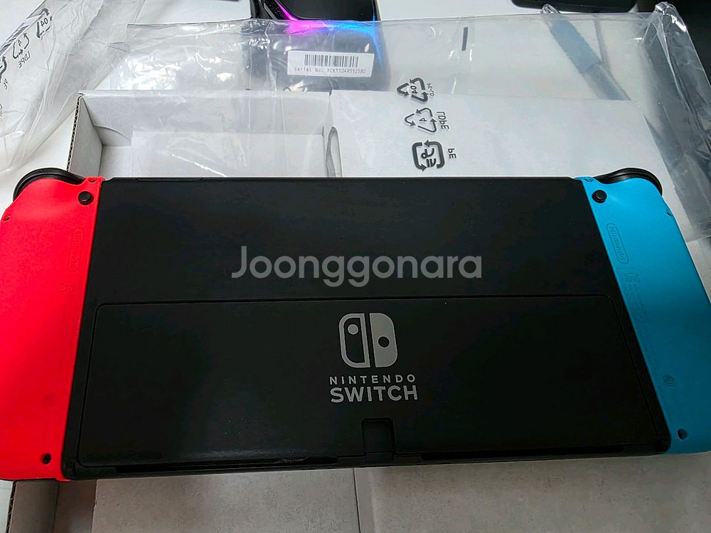 닌텐도스위치 OLED 풀박스 A급--3