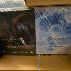 몬스터헌터 월드, 아이스본 컬렉터즈 에디션 팝니다.