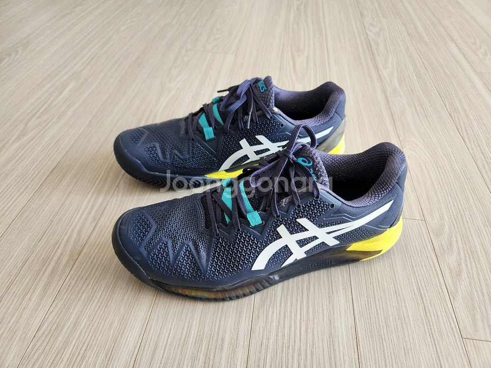 아식스 젤레졸루션 클레이 테니스화 275--1