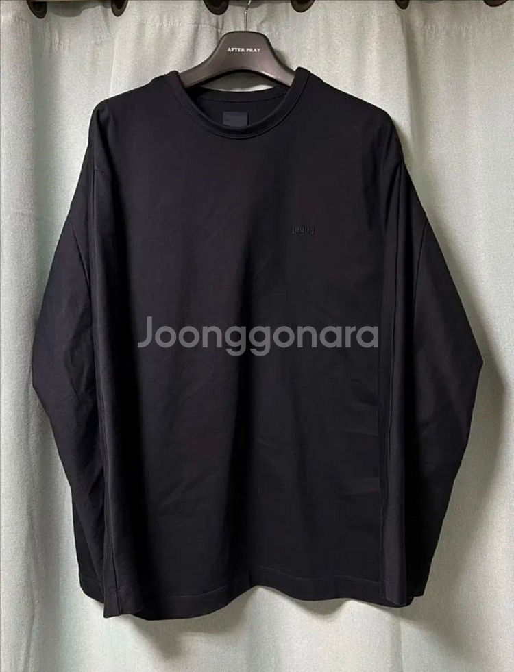 [L] 준지 CORE 에센셜 싱글 롱슬리브 - 네이비--3