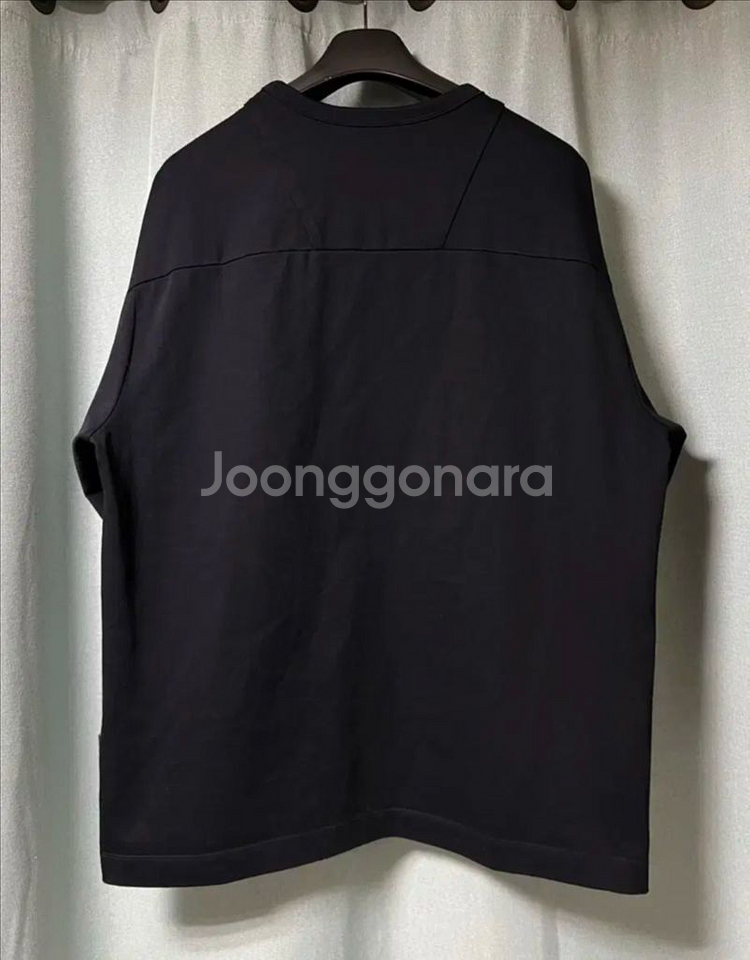 [L] 준지 CORE 에센셜 싱글 롱슬리브 - 네이비--4