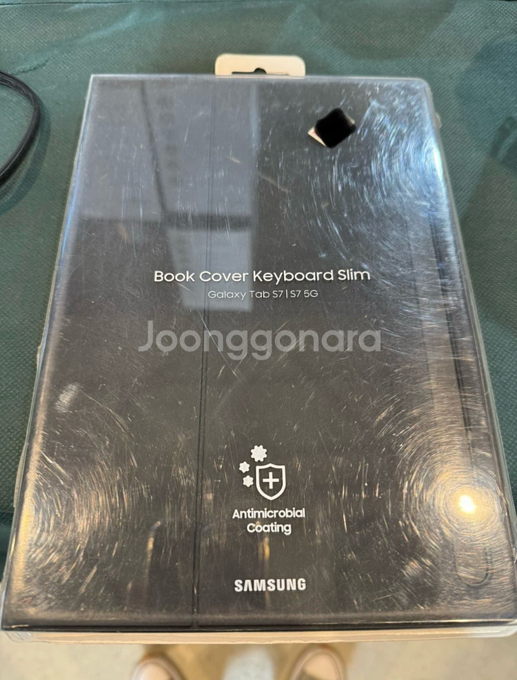 갤럭시탭 S7 북커버 키보드 슬림 새제품--0