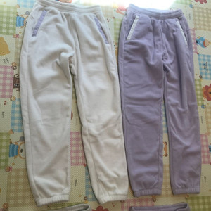 탑텐키즈 여아 폴라플리스 팬츠 170 두 벌