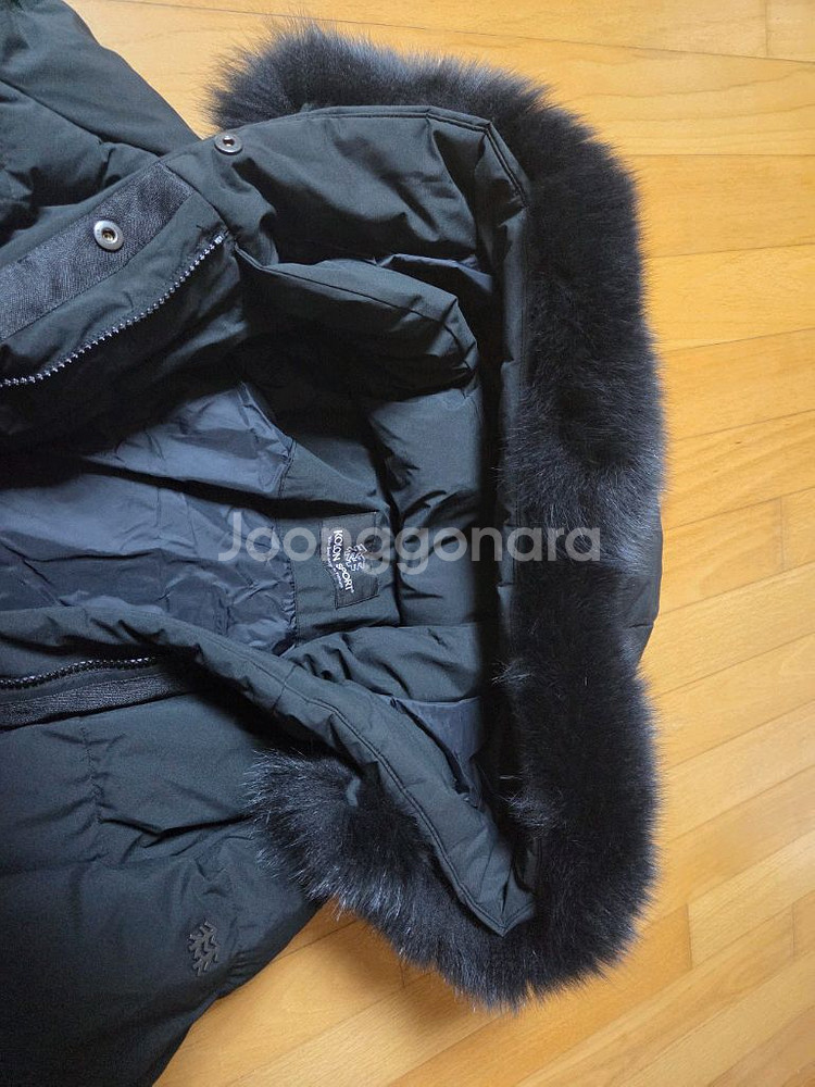 코오롱 스노우문 패딩 90사이즈--2