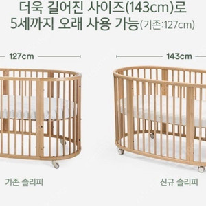 스토케 뉴슬리피 아기침대 팝니다.(구형 슬리피 아닙니다