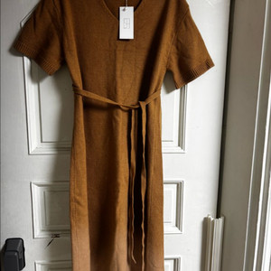 시에 sie 반팔 니트 롱 원피스