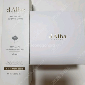 달바 화이트 트러플 세럼 앤 크림,퍼스트 아로마틱 무료배송