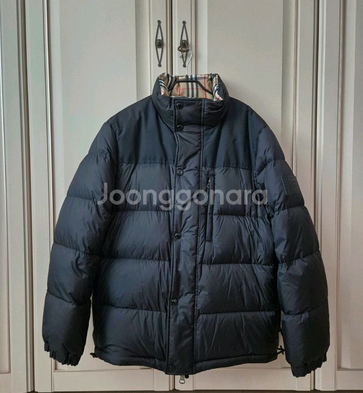 버버리 패딩점퍼 Burberry 리버서블 남성패딩 노바--2