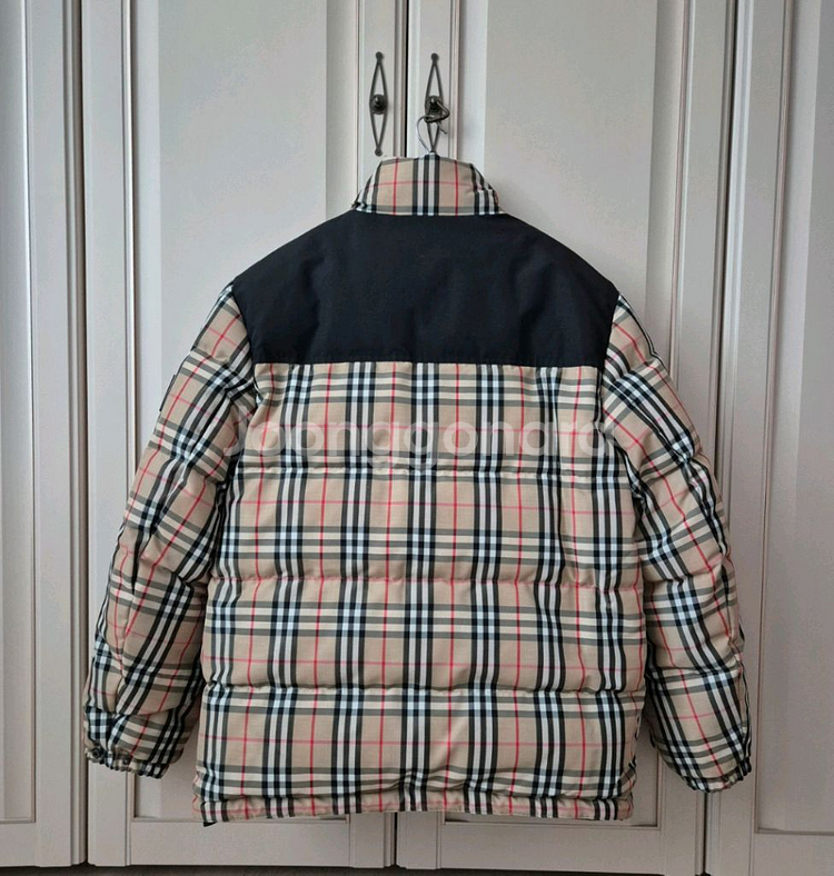 버버리 패딩점퍼 Burberry 리버서블 남성패딩 노바--1