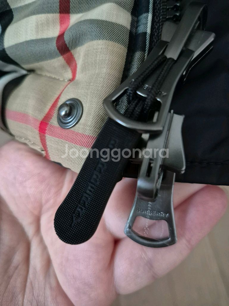 버버리 패딩점퍼 Burberry 리버서블 남성패딩 노바--5