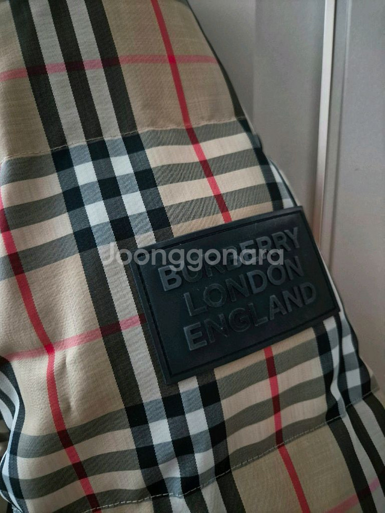버버리 패딩점퍼 Burberry 리버서블 남성패딩 노바--6