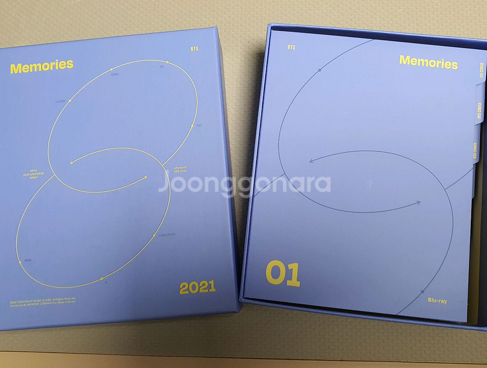 방탄소년단 bts 메모리즈2021 블루레이--0