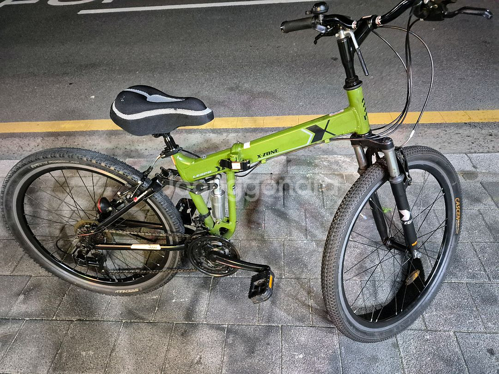 상태 매우 좋음 레스포 엑스온 26인치 접이식 자전거--0