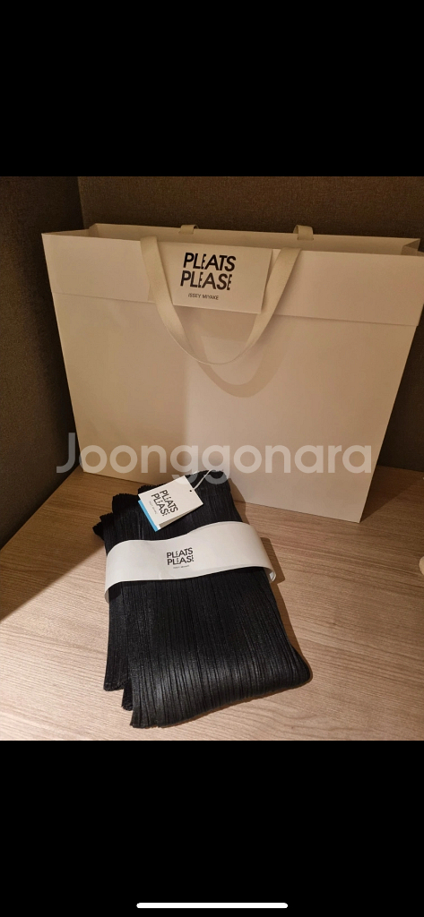 플리츠플리즈 블랙 스커트 베이직 3사이즈--3